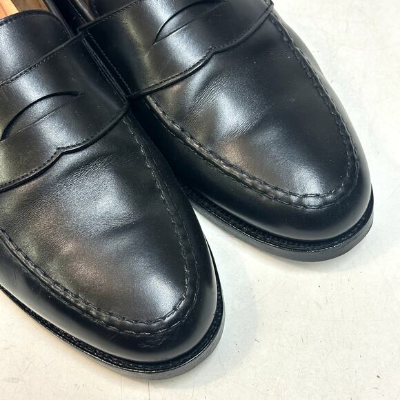 EUC RESOLED Crockett & Jones x Brooks Brothers Penny Loafer Made in England 11 D main image 8